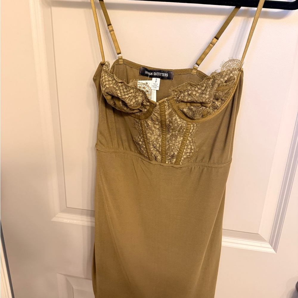 Urban Outfitters Modern Love Bustier Mini Dress